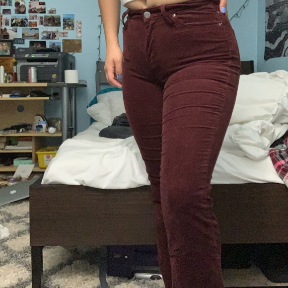 RSQ Flare Corduroy Pants - Picture 1 of 4